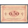 Paris 50 centimes TB 10 mars 1920 Pirot 10 Billet de la chambre de commerce