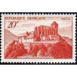 Timbre France Yvert No 841A saint Bertrand de Comminges monuments et sites