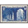 Timbre France Yvert No 842 Abbaye de sainte Wandrille monuments et sites