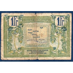 Provence 1 franc TB 31.12.1922 Pirot 12 Billet de la chambre de commerce