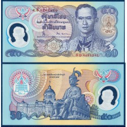 Thaïlande Pick N°99 Neuf, Billet de banque de banque de 50 Baht 1996