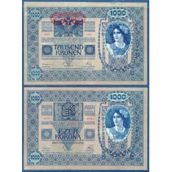 Autriche Pick N°57, Billet de banque de 1000 Kronen 1922