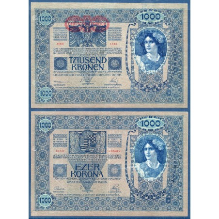 Autriche Pick N°57, Billet de banque de 1000 Kronen 1922