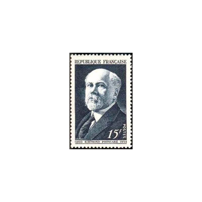 Timbre France Yvert No 864 Raymond Poincaré