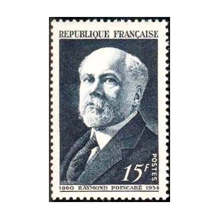 Timbre France Yvert No 864 Raymond Poincaré