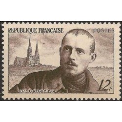 Timbre France Yvert No 865 Charles Péguy