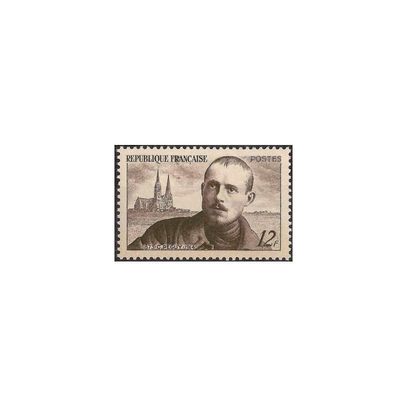 Timbre France Yvert No 865 Charles Péguy