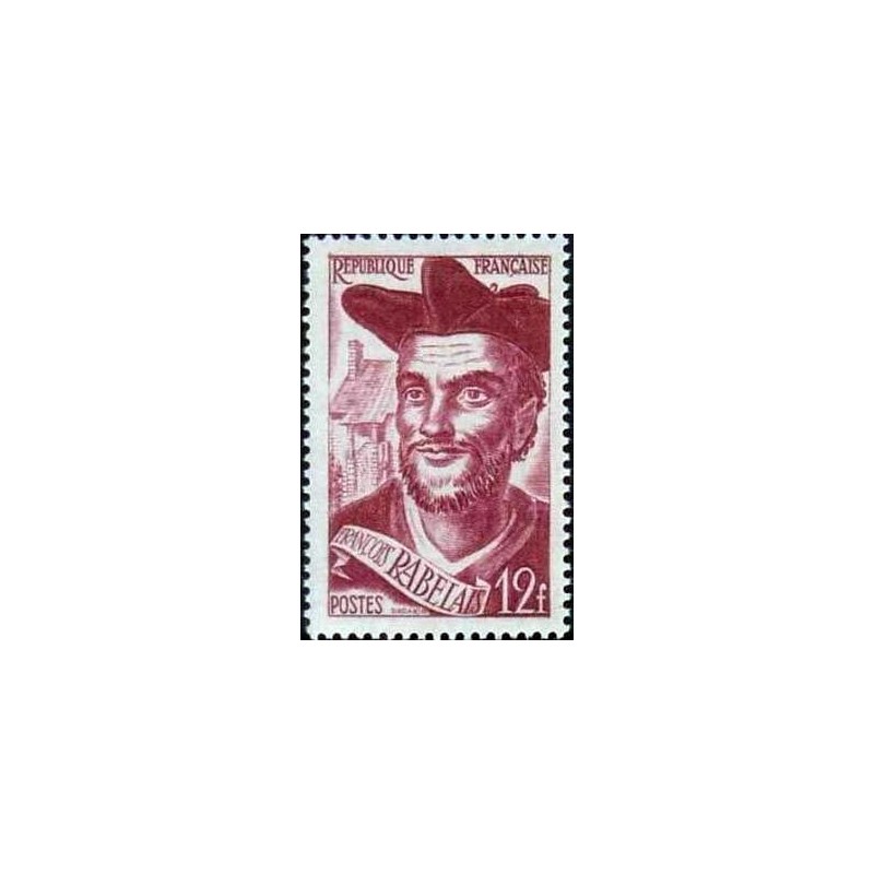 Timbre France Yvert No 866  Francois Rabelais