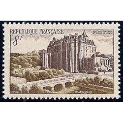 Timbre France Yvert No 873 chateau de Chateaudun