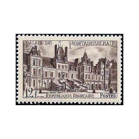 Timbre France Yvert No 878 chateau de Fontainebleau