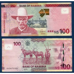 Namibie Pick N°14a, Billet de banque de 100 Dollars 2012