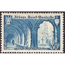 Timbre France Yvert No 888 Abbaye de Sainte Wandrille