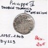 Double Tournois Philippe IV (1295-1303) pièce de monnaie royale