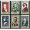 Timbre France Yvert No 891-896 serie Napoleon série célébrités du XIXe siécle