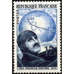 Timbre France Yvert No 907 Maurice Noguès aviateur