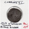 Blanc Guenar Charles VI (1411) pièce de monnaie royale