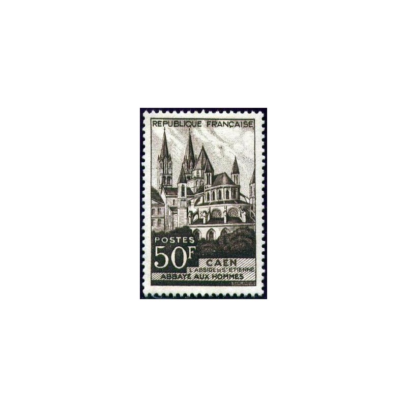 Timbre France Yvert No 917 Caen Abbaye aux Hommes