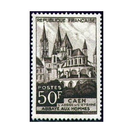 Timbre France Yvert No 917 Caen Abbaye aux Hommes