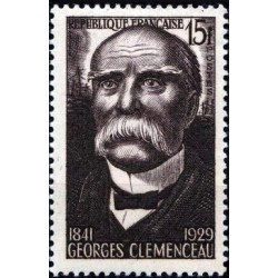 Timbre France Yvert No 918 Georges Clemenceau