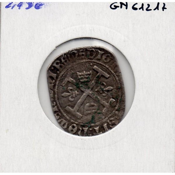 Blanc de Provence 2eme type Tarascon Louis XII (1498-1514) pièce de monnaie royale