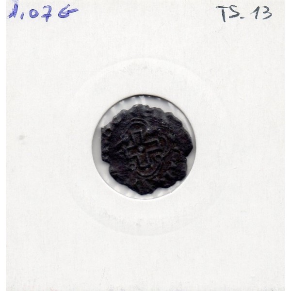 Double tournois du dauphiné a la croisette type Francois 1er  (1543-1546) pièce de monnaie royale