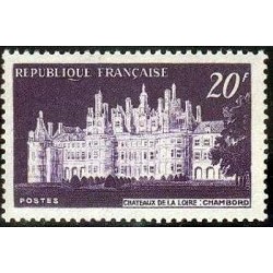 Timbre France Yvert No 924 chateau de Chambord