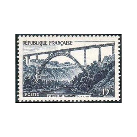 Timbre France Yvert No 928 Viaduc de Garabit