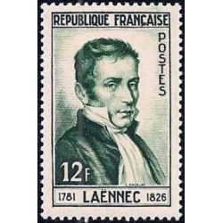 Timbre France Yvert No 936 René Laennec