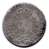 Ecu aux branches d'Olivier 1727 X Amiens Louis XV pièce de monnaie royale