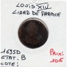 Liard de France 1695 D Lyon Louis XIV pièce de monnaie royale