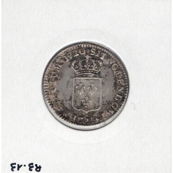 1/6 Ecu de France 1720 A Paris Louis XV Flan reformé pièce de monnaie royale