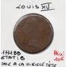 Sol à la vieille tête 1771 BB Strasbourg Louis XV pièce de monnaie royale