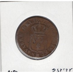 Sol à la vieille tête 1771 BB Strasbourg Louis XV pièce de monnaie royale