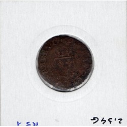 Liard a la vieille tête 1769 S Reims Louis XV pièce de monnaie royale