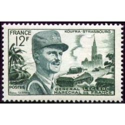 Timbre France Yvert No 984 Maréchal Leclerc