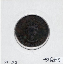 Demi Sol 1786 AA Metz Louis XVI pièce de monnaie royale