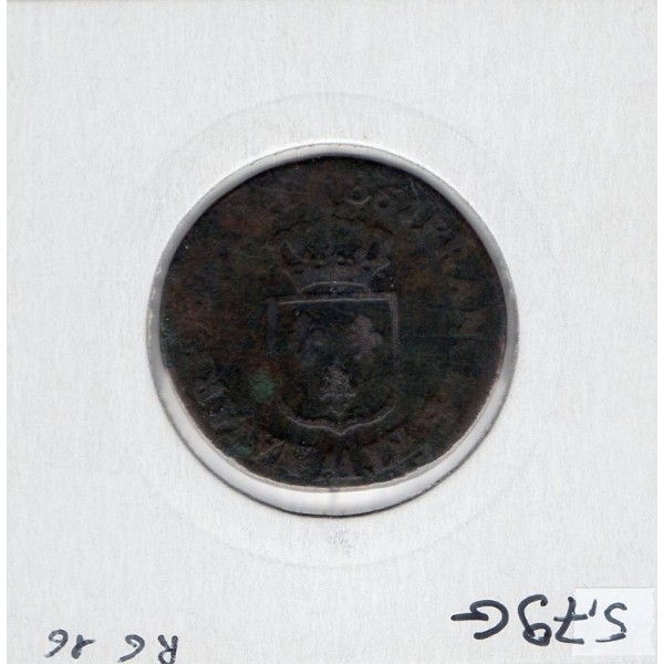 Demi Sol 1786 AA Metz Louis XVI pièce de monnaie royale