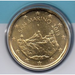 Pièce 20 centimes BU Saint-Marin 2019