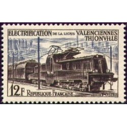 Timbre France Yvert No 1024 Locomotive Asthom