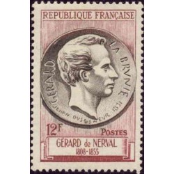 Timbre France Yvert No 1043 Gérard de Nerval, Centenaire de la mort