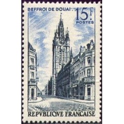 Timbre France Yvert No 1051 Beffroi de Douai