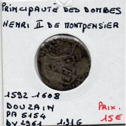 Principauté des Dombes, Henri II de Montpensier (1592-1608) Douzain