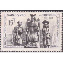 Timbre France Yvert No 1063 Saint Yves, patron des hommes de loi