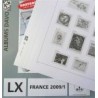 France Luxe LX 2023 1er semestre avec pochettes, timbres, blocs et carnets, préimprimées DAVO