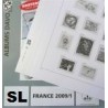 France SL 2023 1er semestre regular sans pochette, timbres, blocs et carnets, préimprimées DAVO