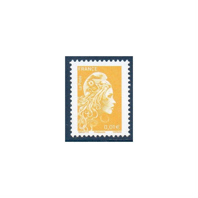 Timbre France Yvert No 5248 Marianne d'Yz l'engagee 0.01€ neuf luxe **