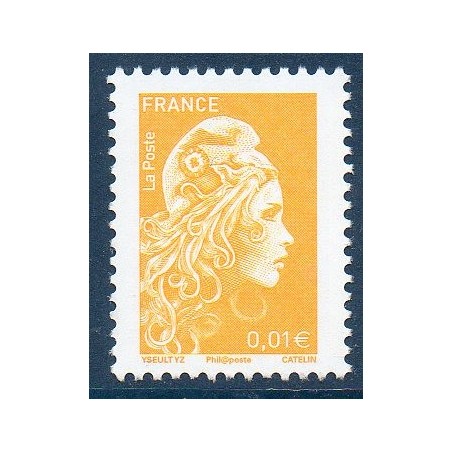 Timbre France Yvert No 5248 Marianne d'Yz l'engagee 0.01€ neuf luxe **
