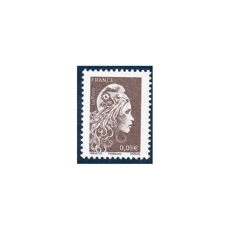 Timbre France Yvert No 5249 Marianne d'Yz l'engagee 0.05€ neuf luxe **