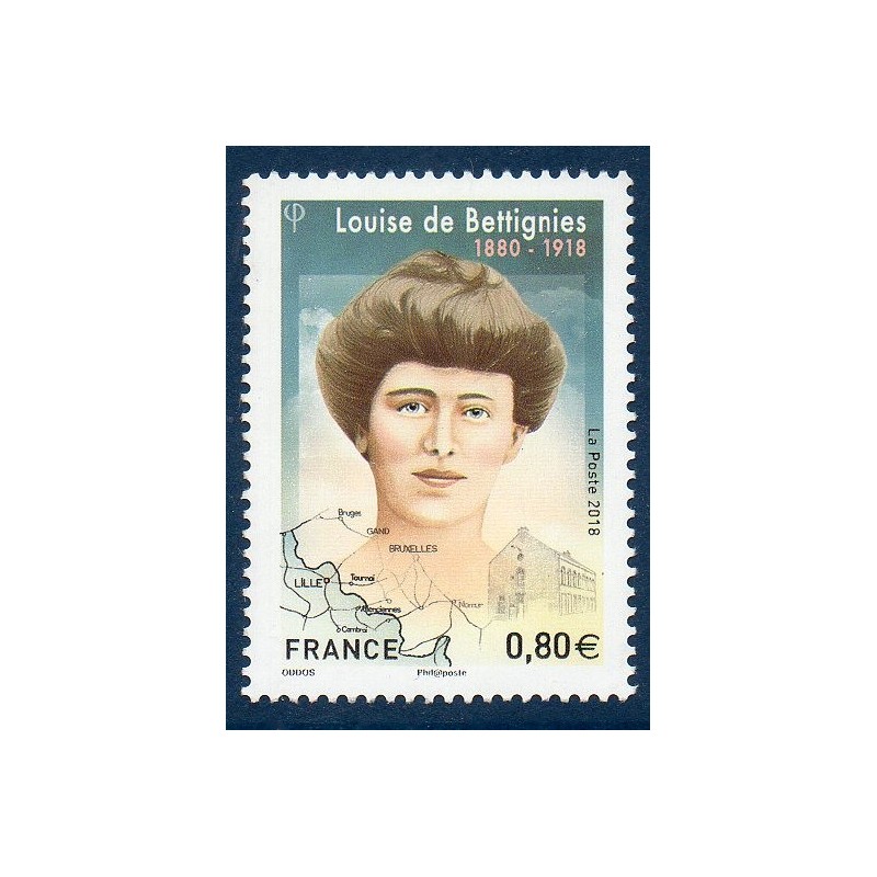 Timbre France Yvert No 5266 Louise de Bettignies neuf luxe **