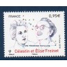 Timbre France Yvert No 5269 Celestin et Elise Frenet neuf luxe **